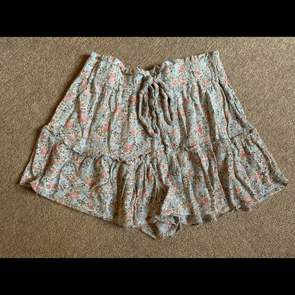 Vanilla Star Floral Skort (Size M)